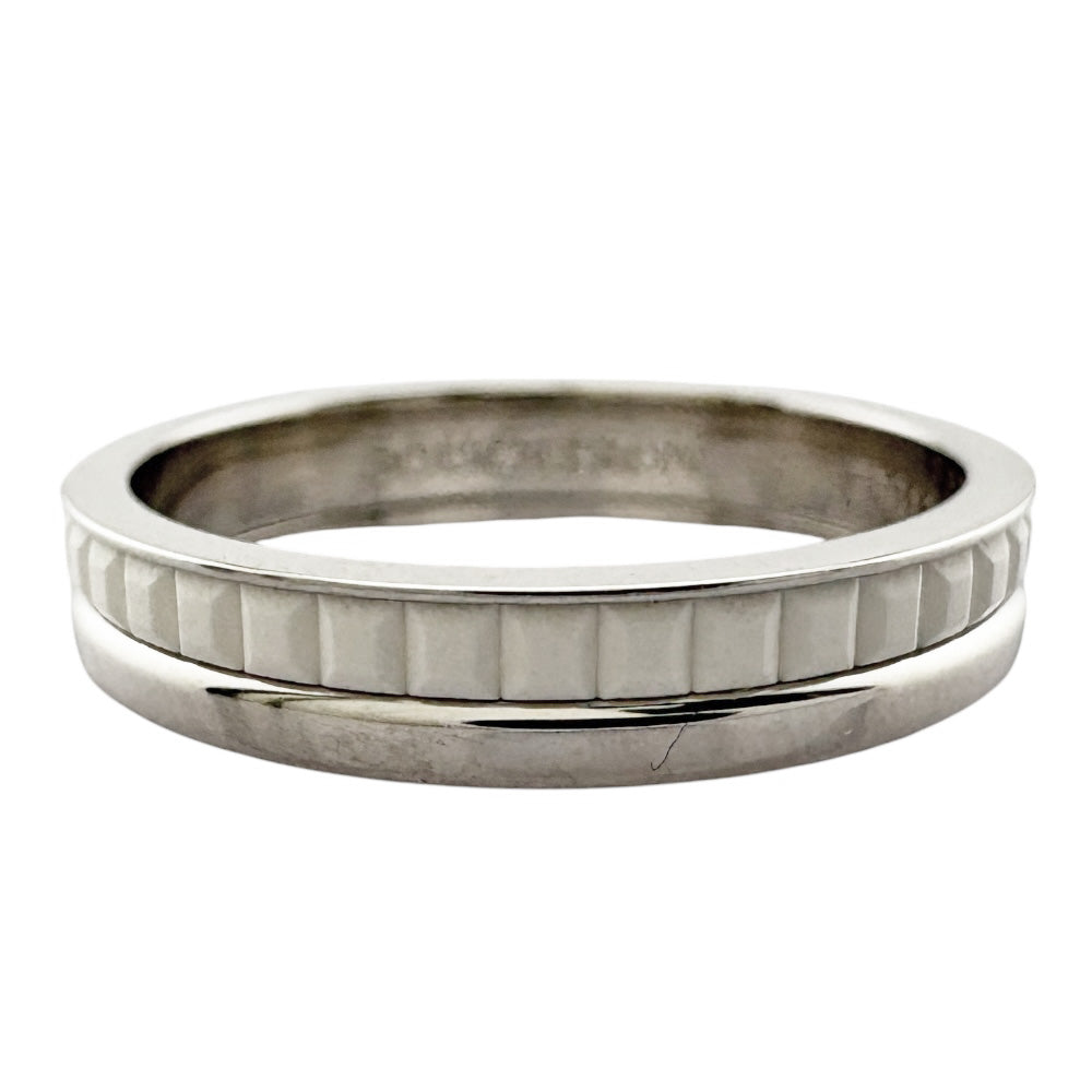 Boucheron ブシュロン キャトル ダブルホワイト リング ハーフ リング