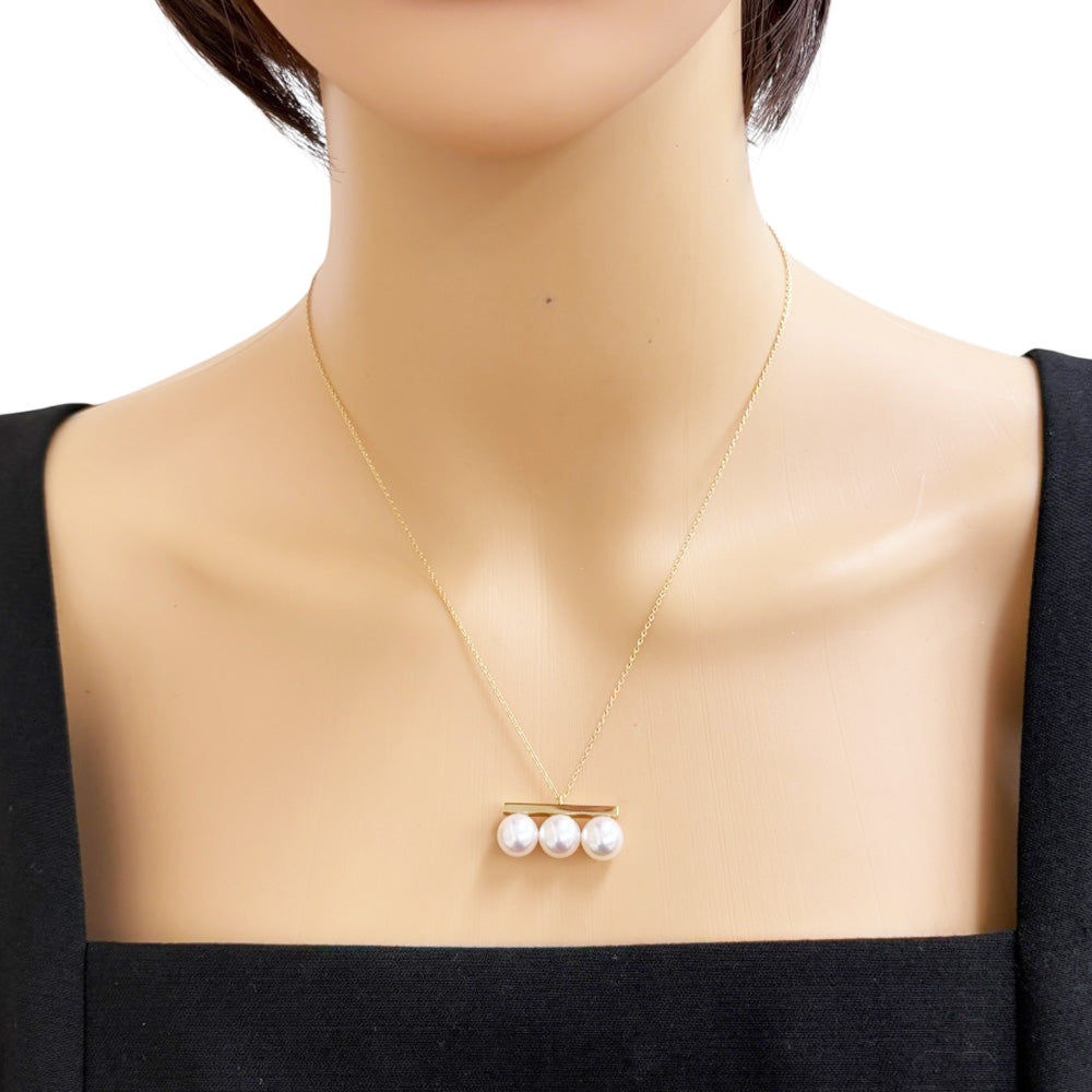 【極美品】TASAKI バランス　ネオ　ペンダント　イエローゴールド　ネックレス TASAKI タサキ バランス ネオ ペンダント ネックレス 18金 K18イエロー