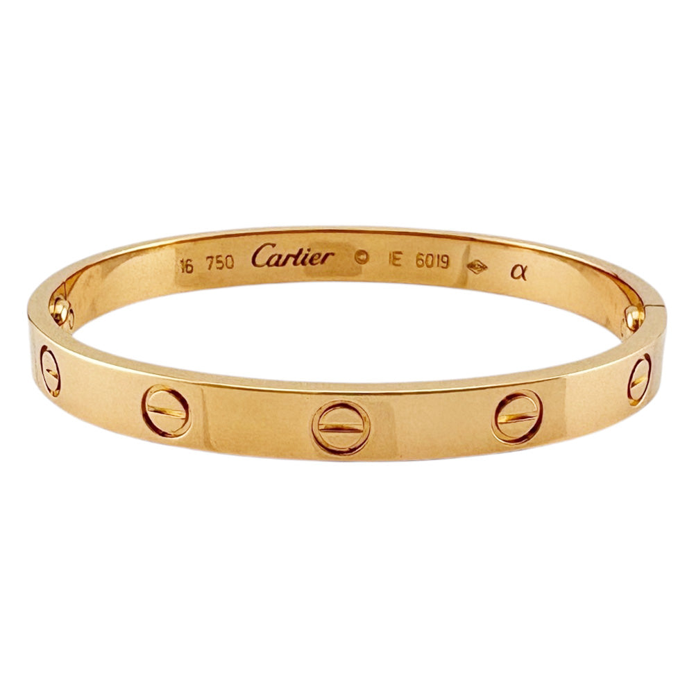 CARTIER カルティエ ラブブレス バングル 18金 K18ピンクゴールド