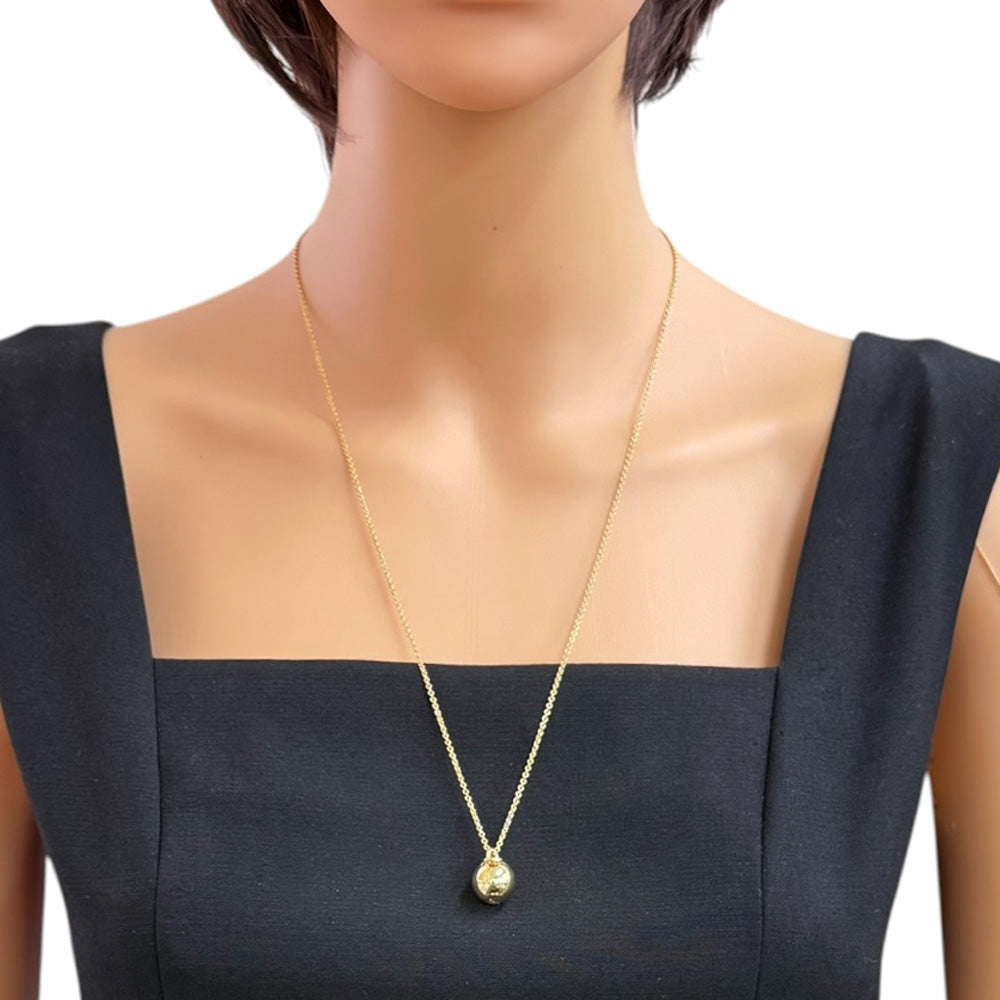 TIFFANY&Co. ティファニー ハードウェア ボール ネックレス 18金 K18 