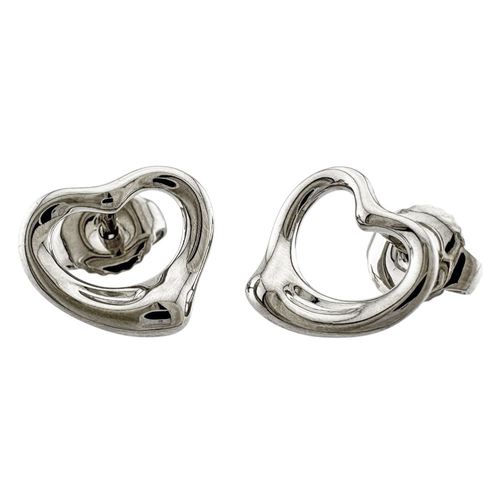 TIFFANY&Co. ティファニー オープンハート ピアス Pt950プラチナ