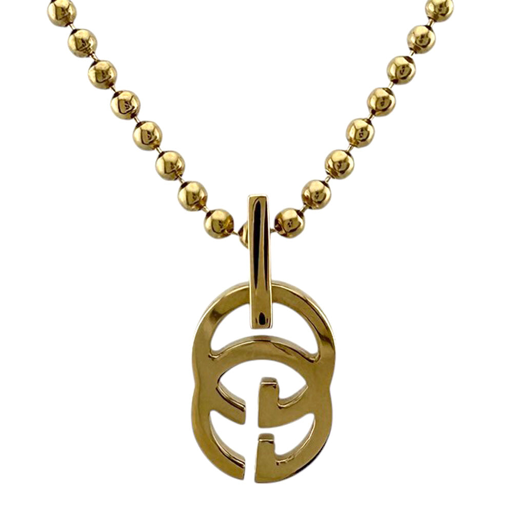 GUCCI グッチ GGランニング ネックレス 18金 K18イエローゴールド