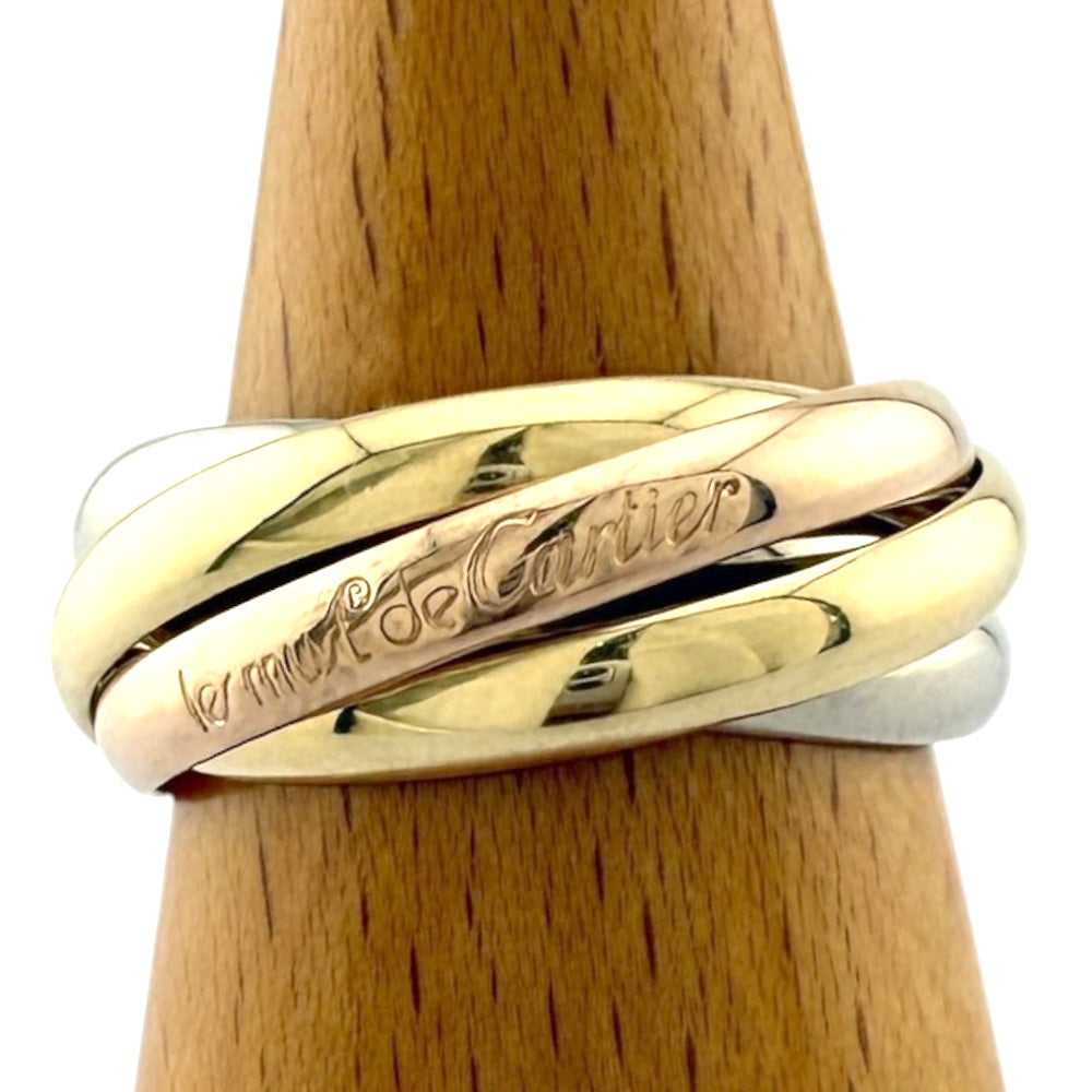 CARTIER カルティエ トリニティ リング 指輪 13号 18金 K18イエロー