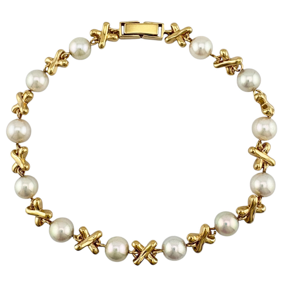 TASAKI タサキ ブレスレット 18金 K18イエローゴールド パール