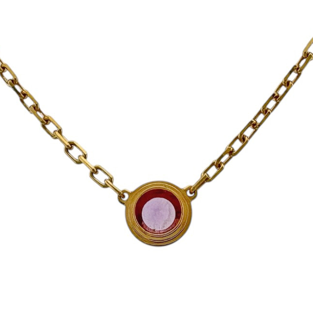CARTIER カルティエ ダムール ディアマンレジェ ネックレス 18金 K18