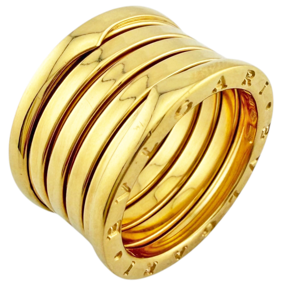 BVLGARI ブルガリ ビーゼロワン5バンド リング 指輪 12.5号 18金 K18