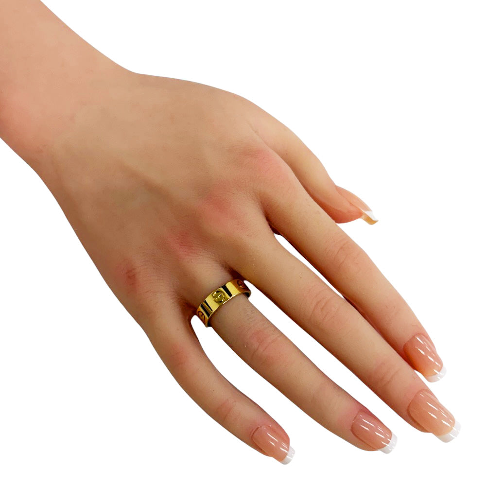 【正規品・証明書付き】カルティエ ラブリング 60 K18 イエローゴールド CARTIER カルティエ ラブ リング 指輪 14号 18金 K18イエローゴールド