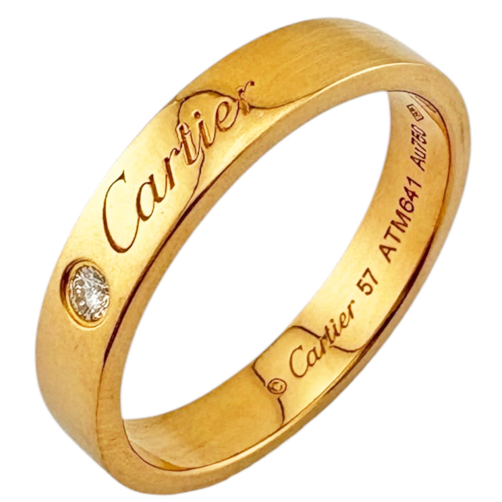 CARTIER カルティエ Cドゥカルティエ ウェディング リング 指輪 16.5号