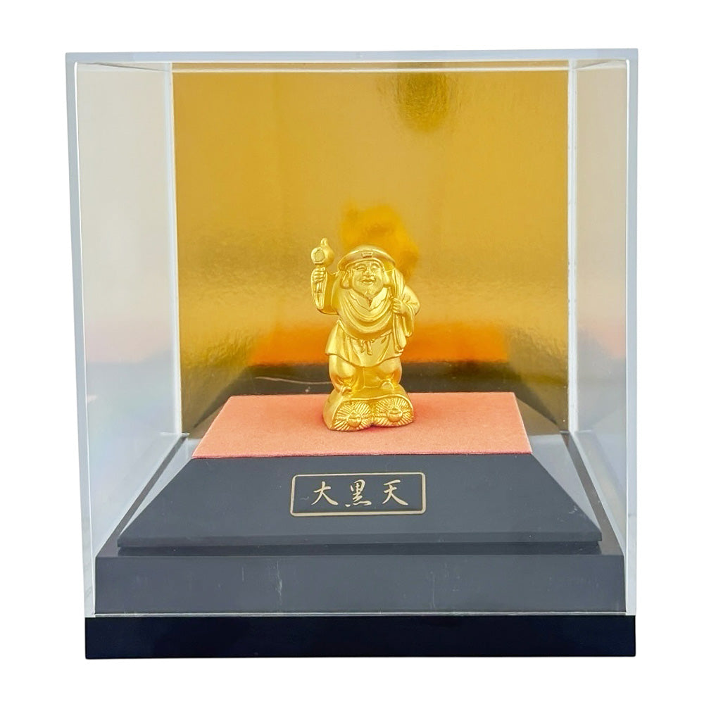 Daikokuten Daikoku-sama Seven Lucky Gods Pure Gold Ornament Lucky