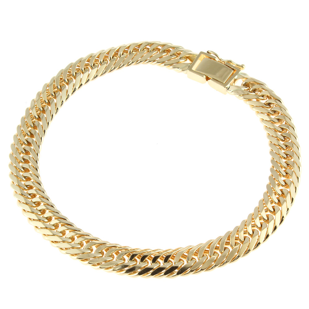 喜平 ブレスレット 約30g 8面トリプル 8DCT 20cm 留め具 中折れ式