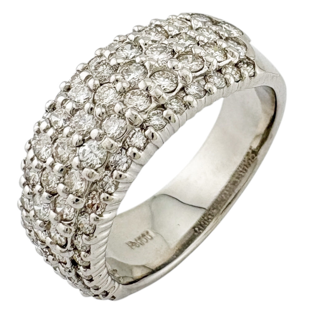 リング 指輪 11.5号 Pt900プラチナ ダイヤモンド レディース 中古