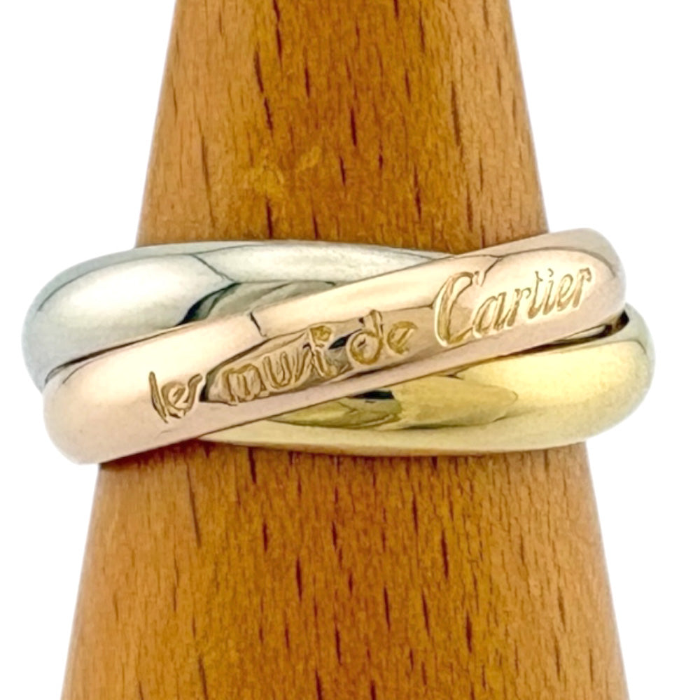 CARTIER カルティエ トリニティ リング 指輪 15号 18金 K18イエロー