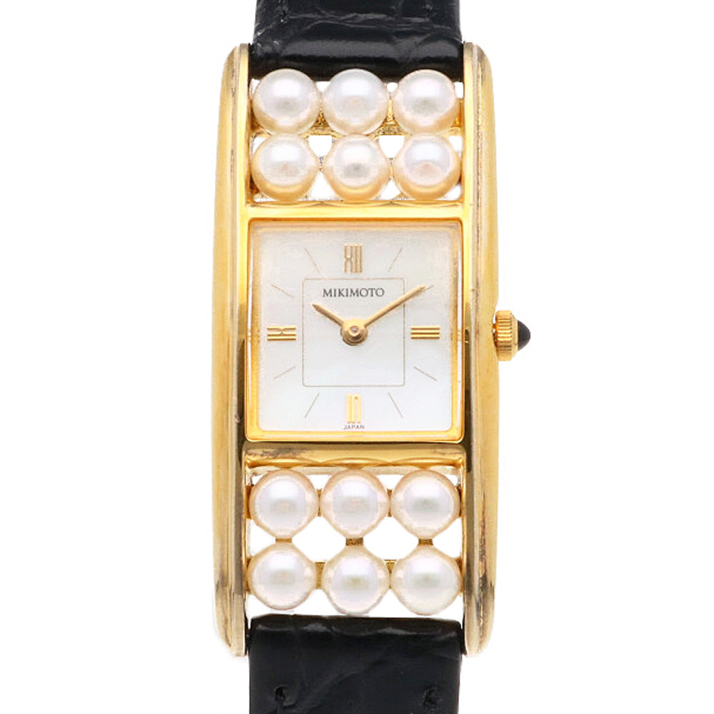 MIKIMOTO Wristwatch GP Ladies 1 Year Warranty MIKIMOTO Used