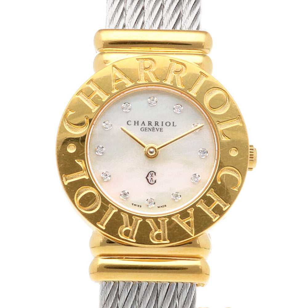 Charriol Saint-Tropez Watch Stainless Steel 028/2 Quartz Ladies 1