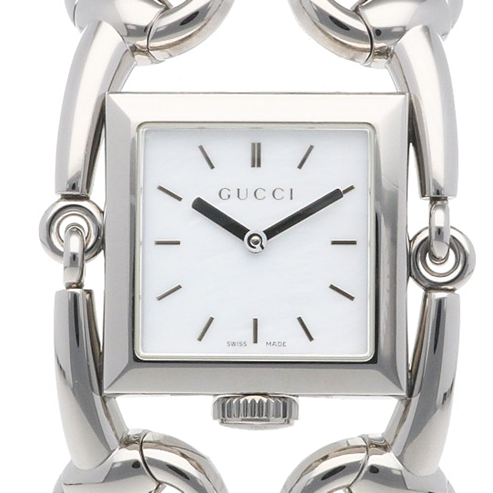 低価お買い得【GUCCI/グッチ】 116.3 シニョーリア 腕時計 ステンレススチール 時計