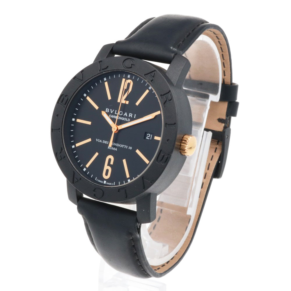 BVLGARI BVLGARIBVLGARI BB40CL Date black Dial Automatic Men\'s Watch_973892 Bulgari BB40CL 40mm Date Black Dial Automatic Men main image 4