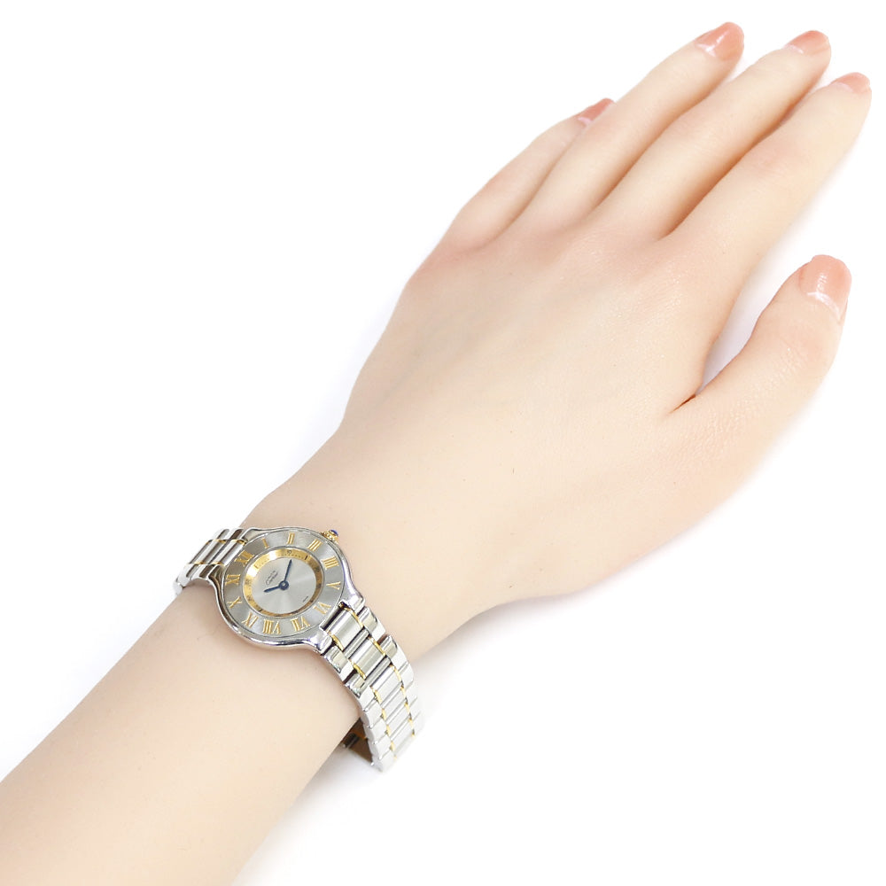 CARTIER カルティエ マスト21 腕時計 ステンレススチール 1340