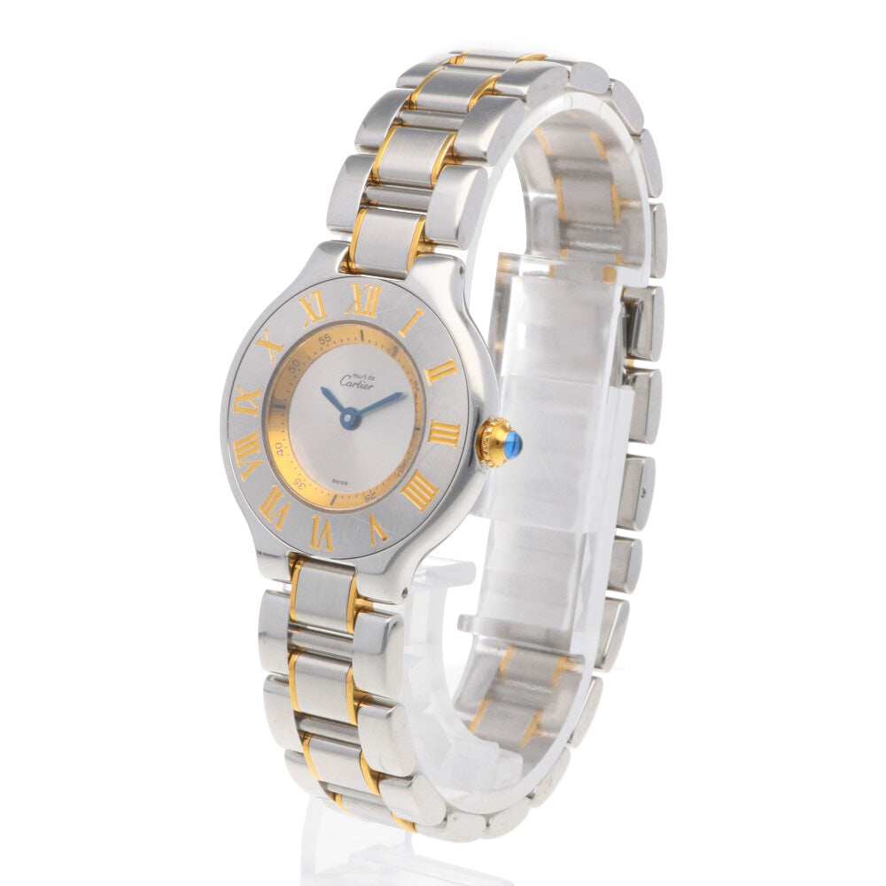 CARTIER カルティエ マスト21 腕時計 ステンレススチール 1340