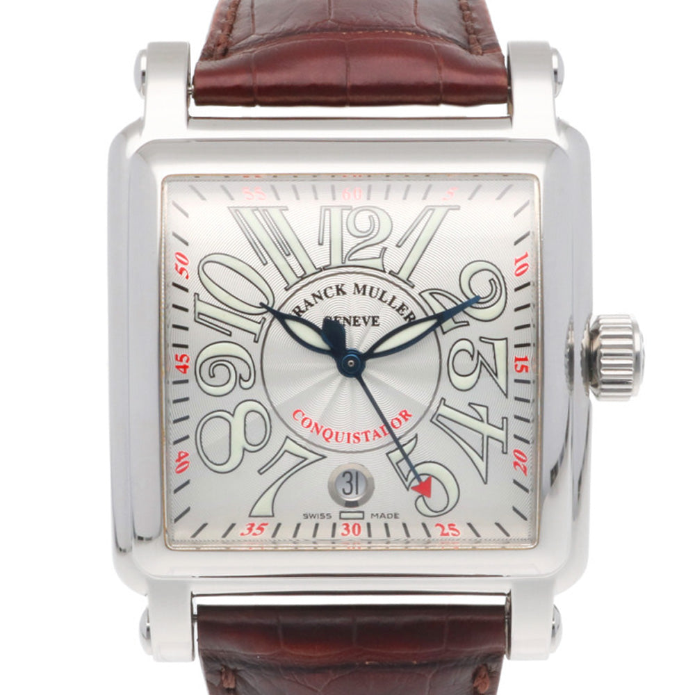 FRANCK MULLER フランクミュラー コンキスタドール コルテス 腕時計 ステンレススチール 10000HSC 自動巻き メンズ 1年保証 中古