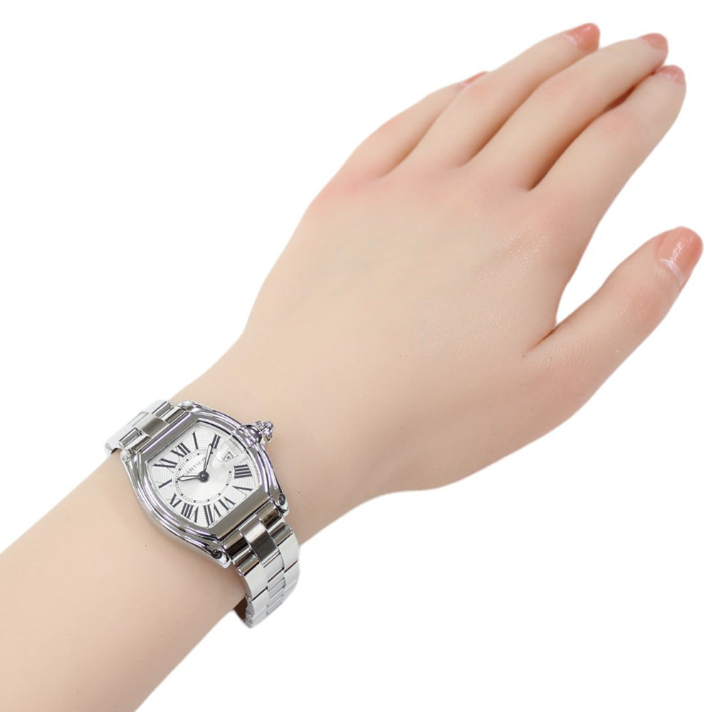 CARTIER カルティエ ロードスター SM 腕時計 ステンレススチール 2675