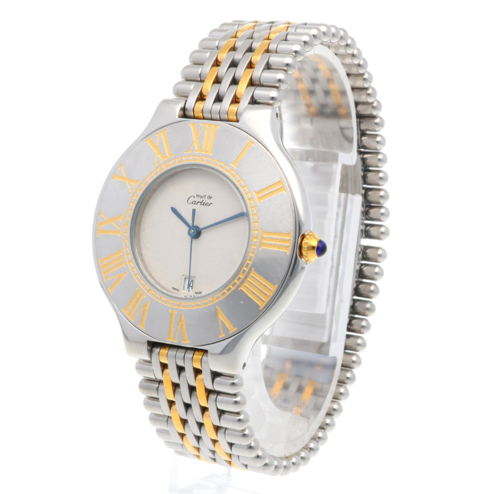 CARTIER カルティエ マスト21 腕時計 ステンレススチール