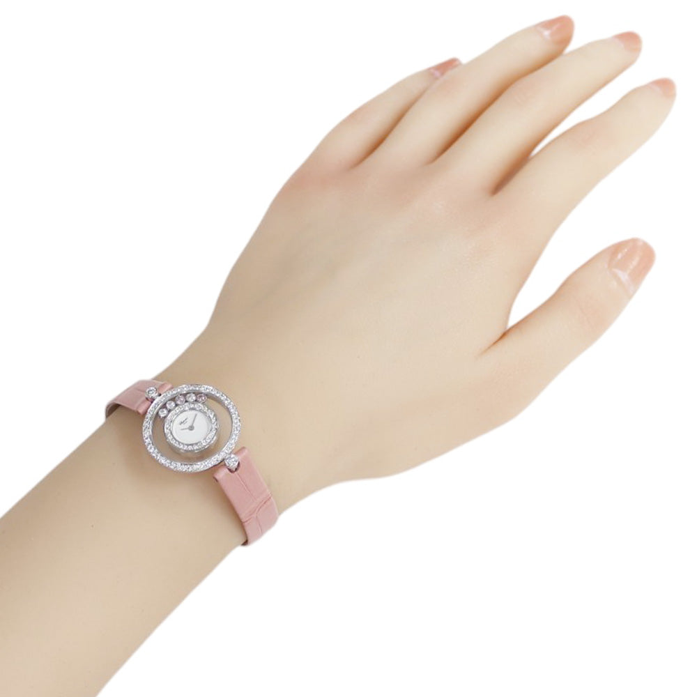 CHOPARD Chopard Happy Diamond Watch 18 Gold K18 White Gold 20/3957