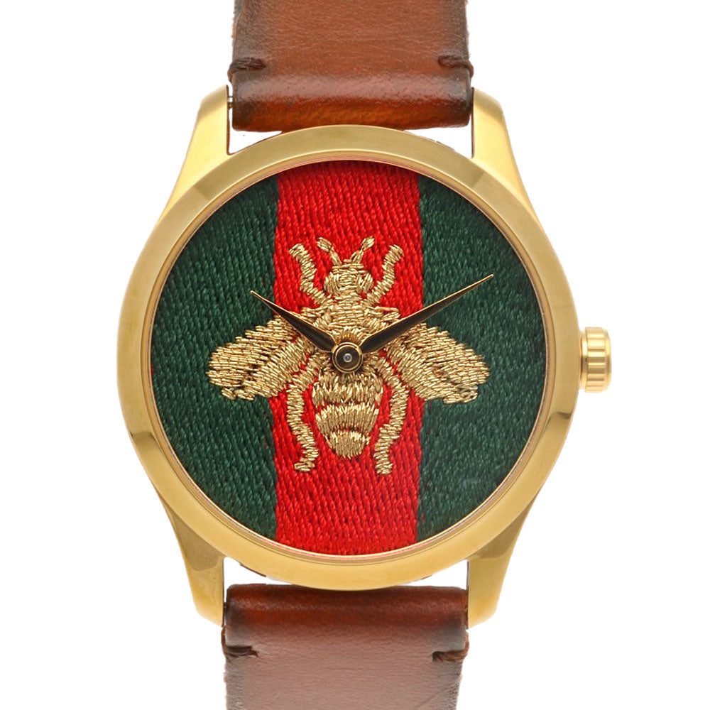 GUCCI グッチ Gタイムレス ビー 腕時計 ステンレススチール 126.4