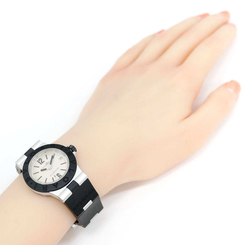 BVLGARI ブルガリ/ディアゴノアルミニウム/レディース/AL32A/ 楽天市場】BVLGARI(ブルガリ) アルミニウム AL32A 白 ホワイト文字盤