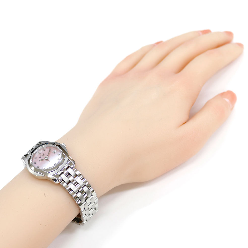 GUCCI Gucci Watch Stainless Steel 5500L Quartz Women's 1 Year