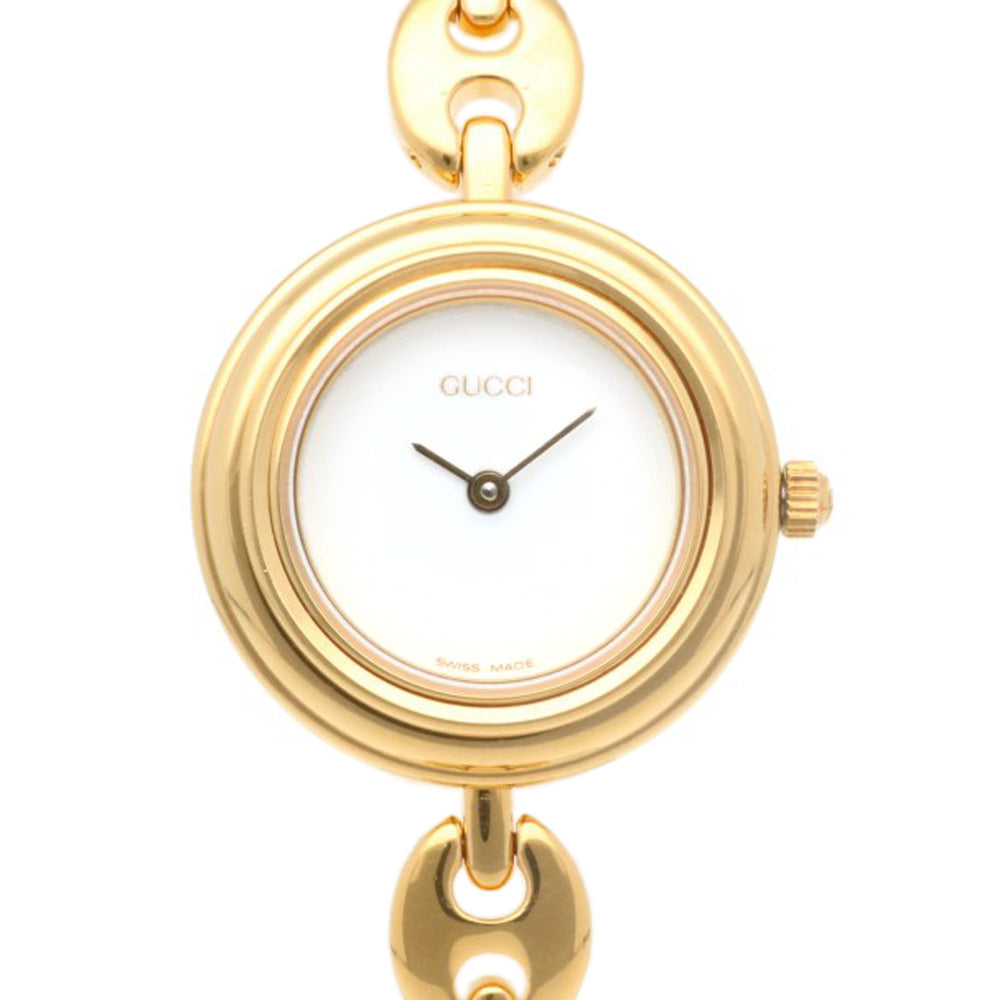 GUCCI Gucci Change Bezel Watch GP 11/12.2 Quartz Women