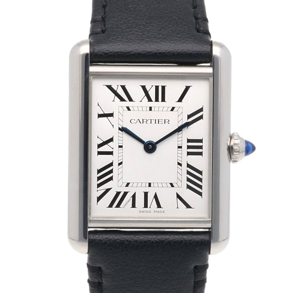 カルティエ タンクマスト LM 腕時計 時計 ステンレススチール WSTA0059 クオーツ メンズ 1年保証 CARTIER  中古 CARTIER カルティエ タンクマスト LM 腕時計 ステンレススチール