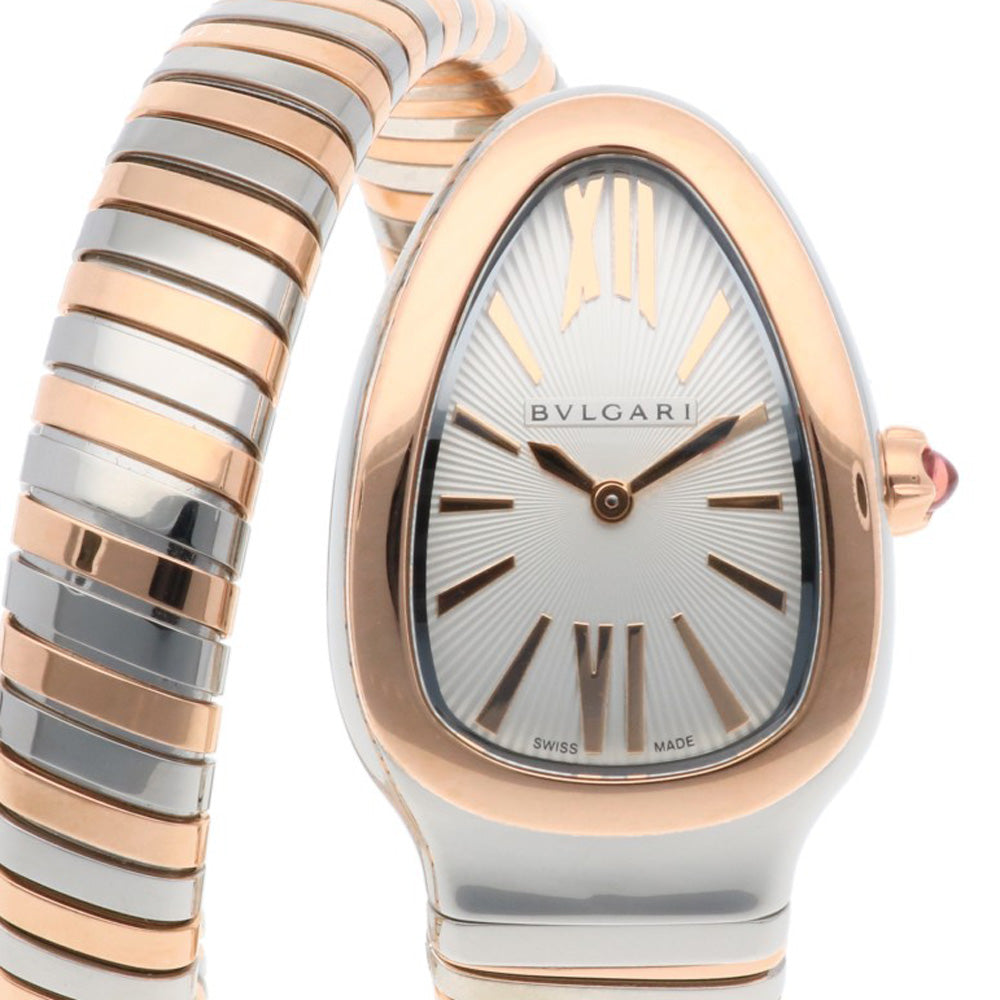 BVLGARI クアドラート レディース 腕時計　ブルガリ　不動 BVLGARI ブルガリ セルペンティ トゥボガス 腕時計 ステンレススチール
