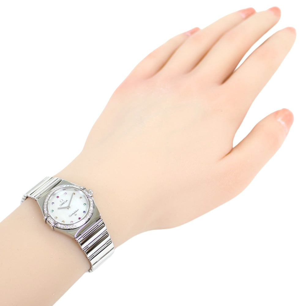 Omega Omega Constellation Iris Watch Stainless Steel Quartz Ladies