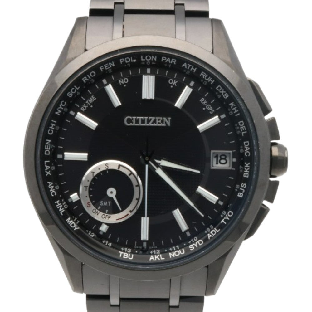 そ*ろ様 CITIZEN シチズン アテッサ F150-T021590 ソーラー EARLYSUMMER20％】CITIZEN シチズン チタン 腕時計 アテッサ エコ
