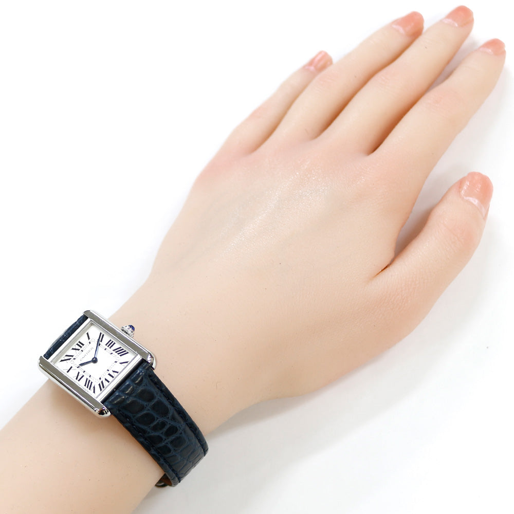 カルティエ CARTIER WSTA0030 シルバー レディース 腕時計 タンクソロ SM[WSTA0030] TANK SOLO | カルティエ レディース