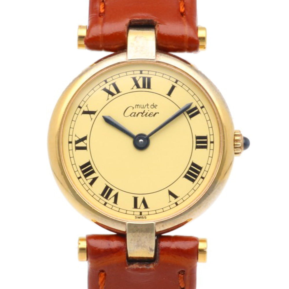 CARTIER カルティエ マストヴァンドーム 腕時計 GP 18 クオーツ 