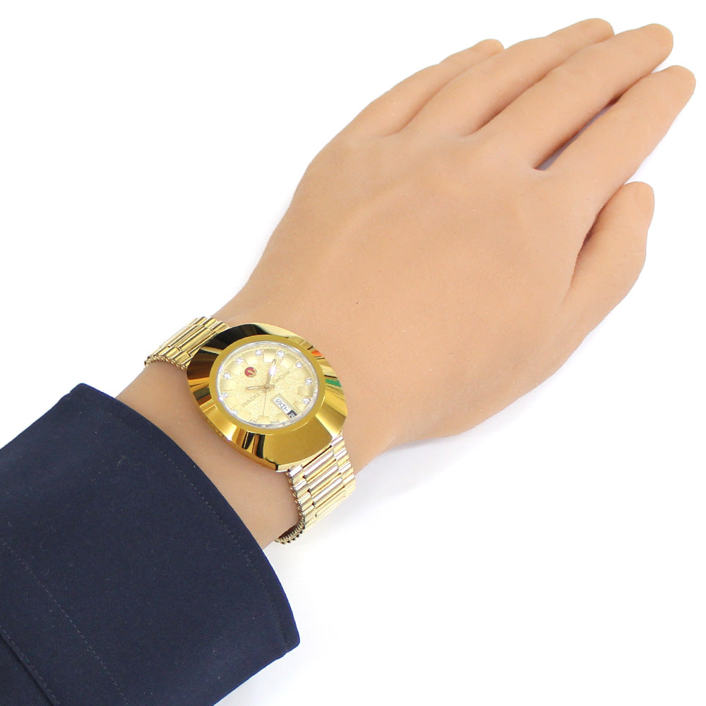 ラドー RADO ダイアスター 腕時計 GP 648.0413.3 メンズ 中古 【1年