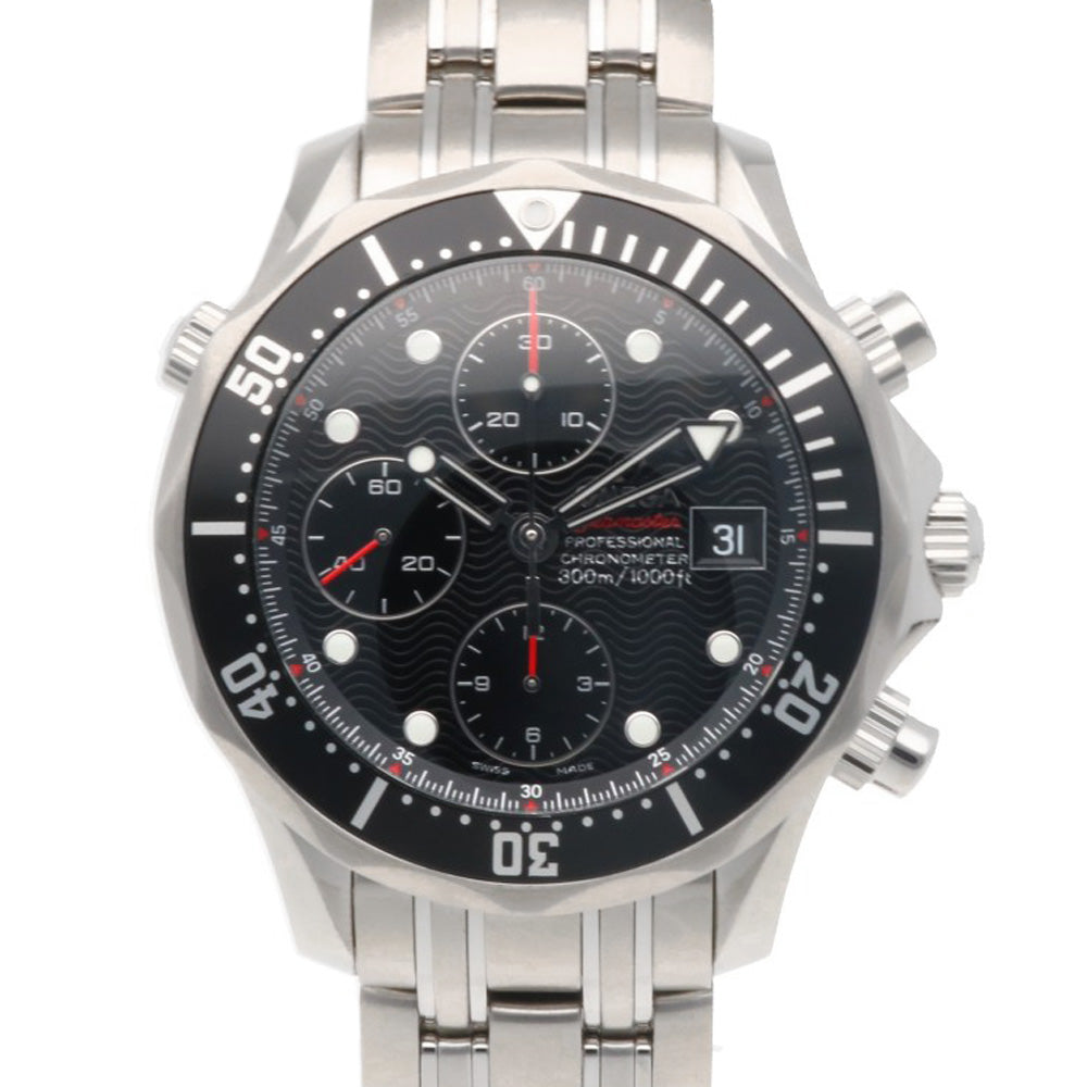 OMEGA オメガ シーマスター300 クロノグラフ 腕時計 ステンレス