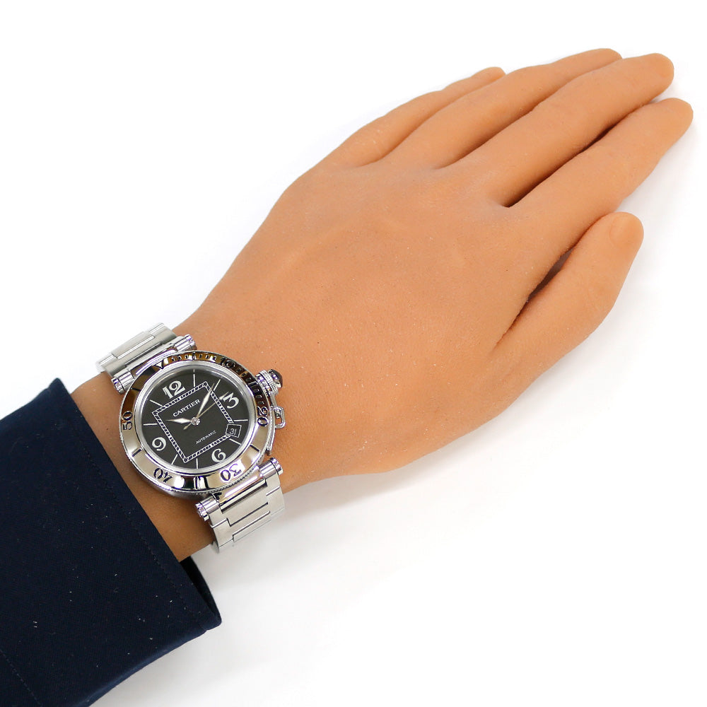 カルティエ CARTIER パシャ シータイマー 腕時計 ステンレススチール W31077M7 2790 メンズ 中古 【1年保証】 –  【公式】リサイクルキング オンラインショップ