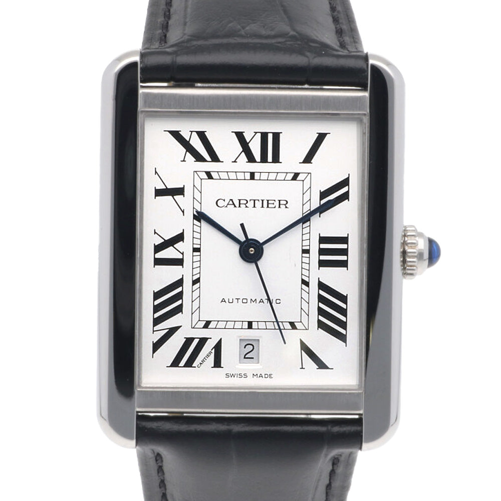 CARTIER カルティエ タンクソロ XL 腕時計 ステンレススチール 3800