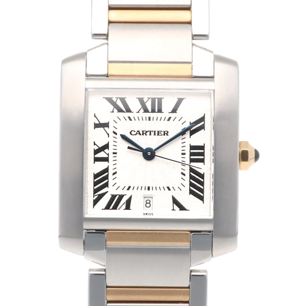 CARTIER カルティエ タンクフランセーズ LM 腕時計 ステンレススチール 