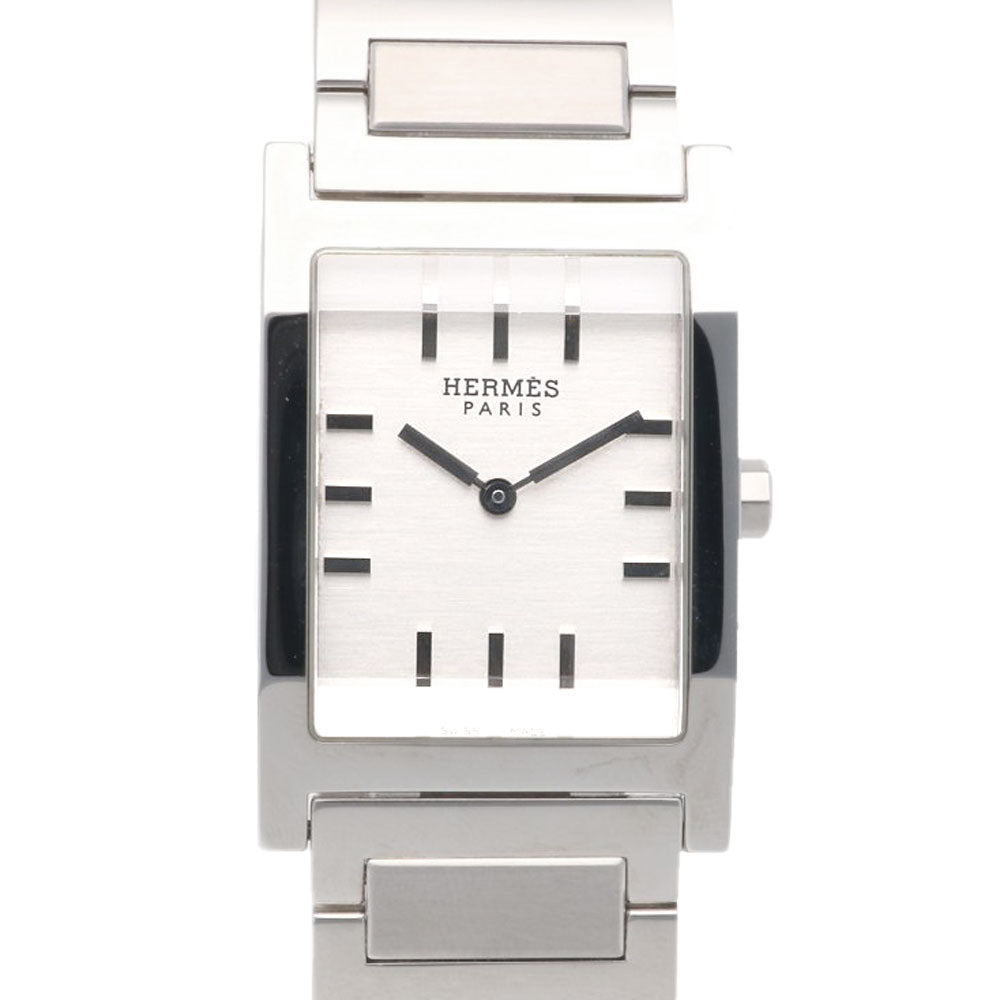 HERMES Tandem Watch Stainless Steel TA1.710 Quartz Men's 1 Year