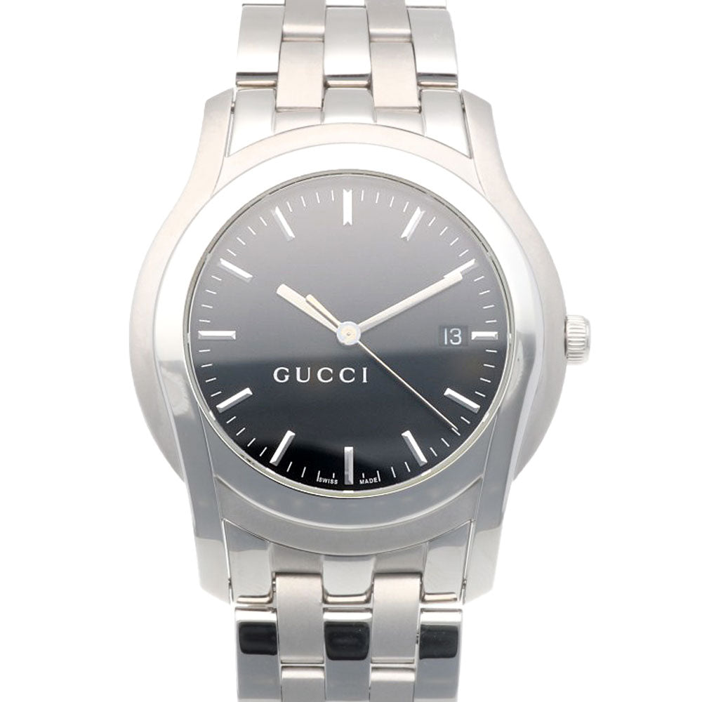 GUCCI グッチ 腕時計 ステンレススチール 5500XL クオーツ メンズ 1年