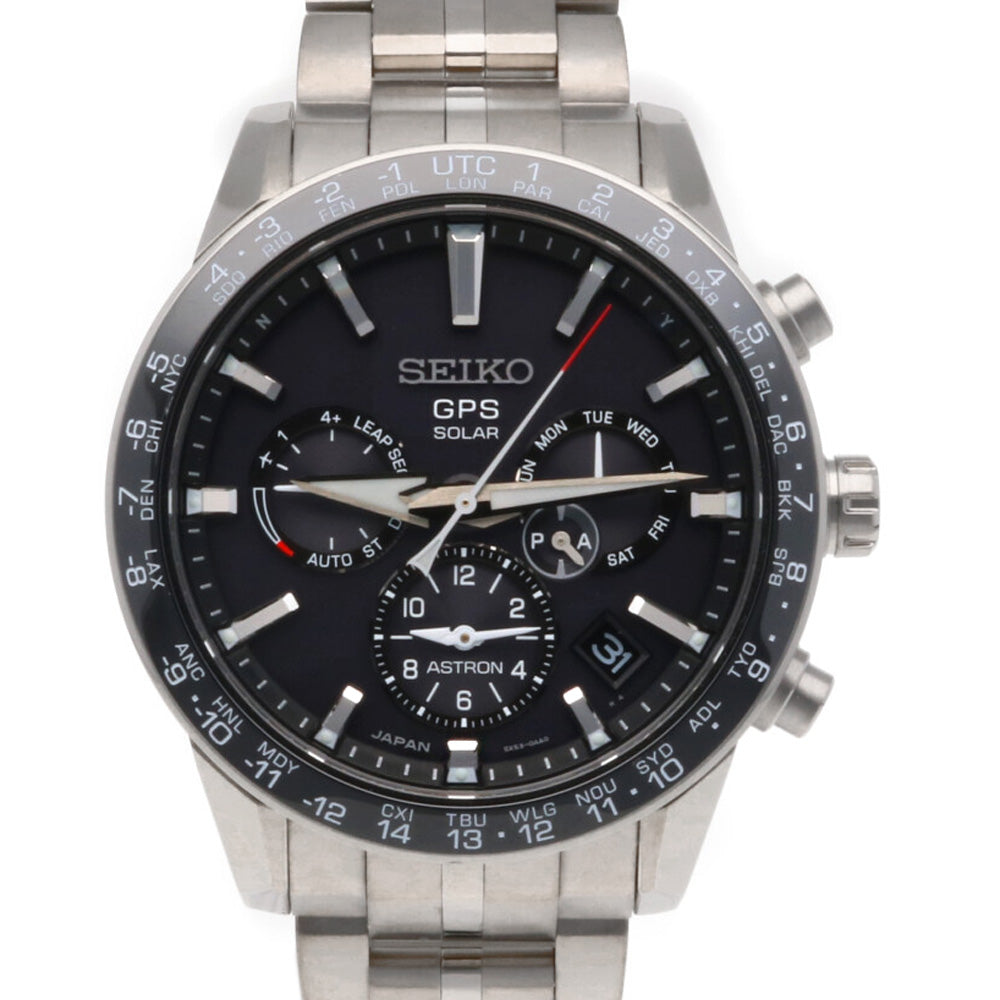 SEIKO セイコー アストロン 腕時計 チタン 5X53-0AB0 ソーラー電波時計