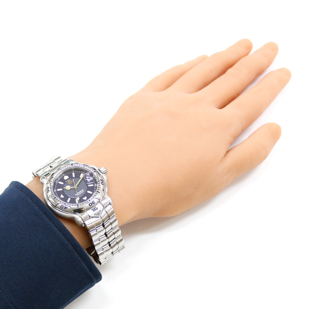 TAG HEUER 6000 Series Watch Stainless Steel WH1115-K1 Men's Used