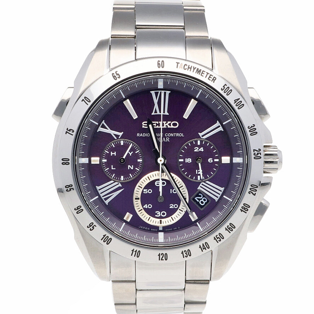 SEIKO セイコー ブライツ クロノグラフ 腕時計 ステンレススチール