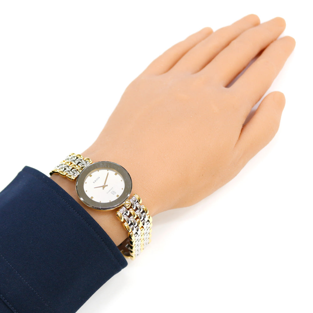 状態良好品 ラドー フローレンス 160.3677.2 シルバー メンズ 腕時計 楽天市場】【ウォッチ】RADO ラドー フローレンス デイト シルバー