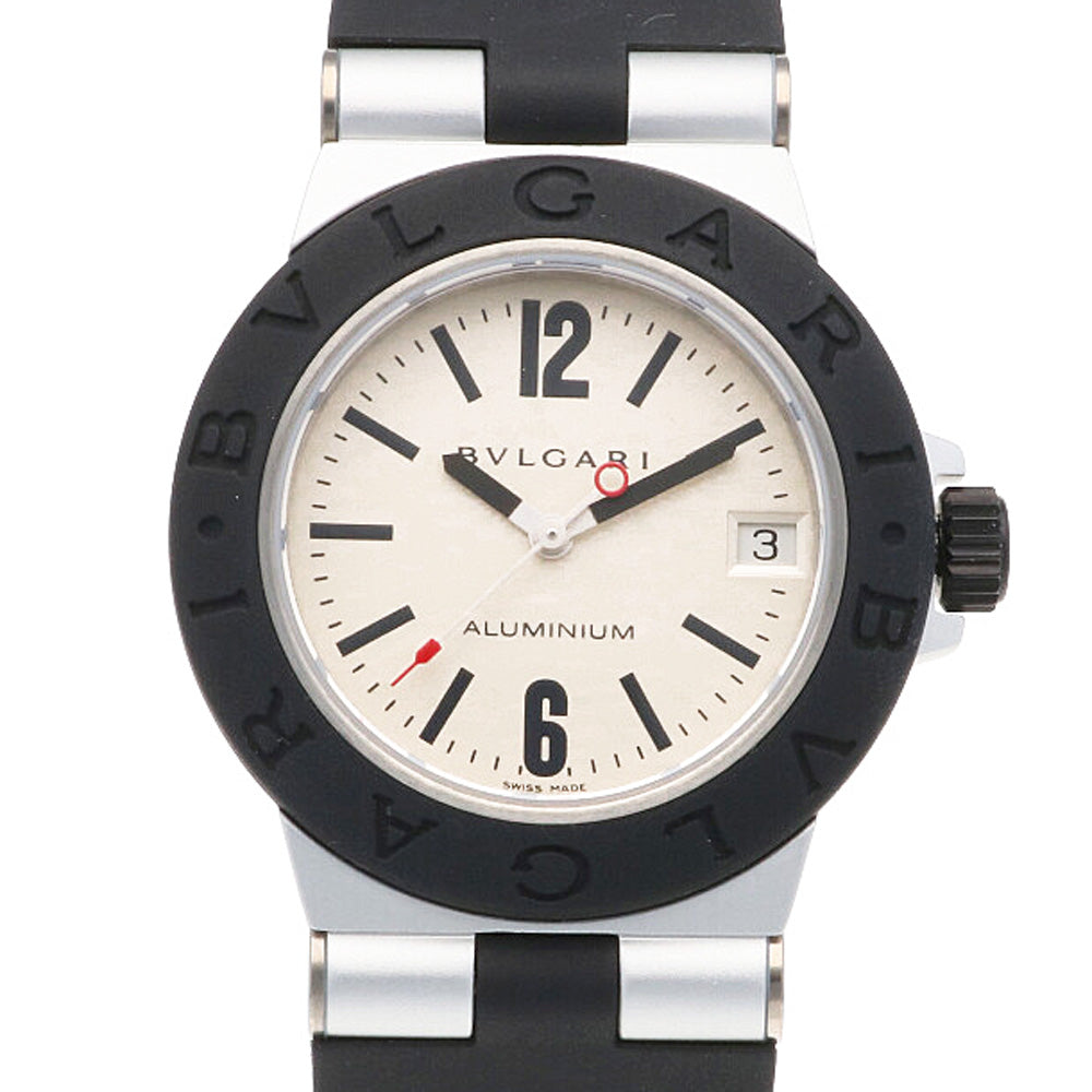 ブルガリ アルミニウム 腕時計 アルミ AL32TA クオーツ レディース 1年