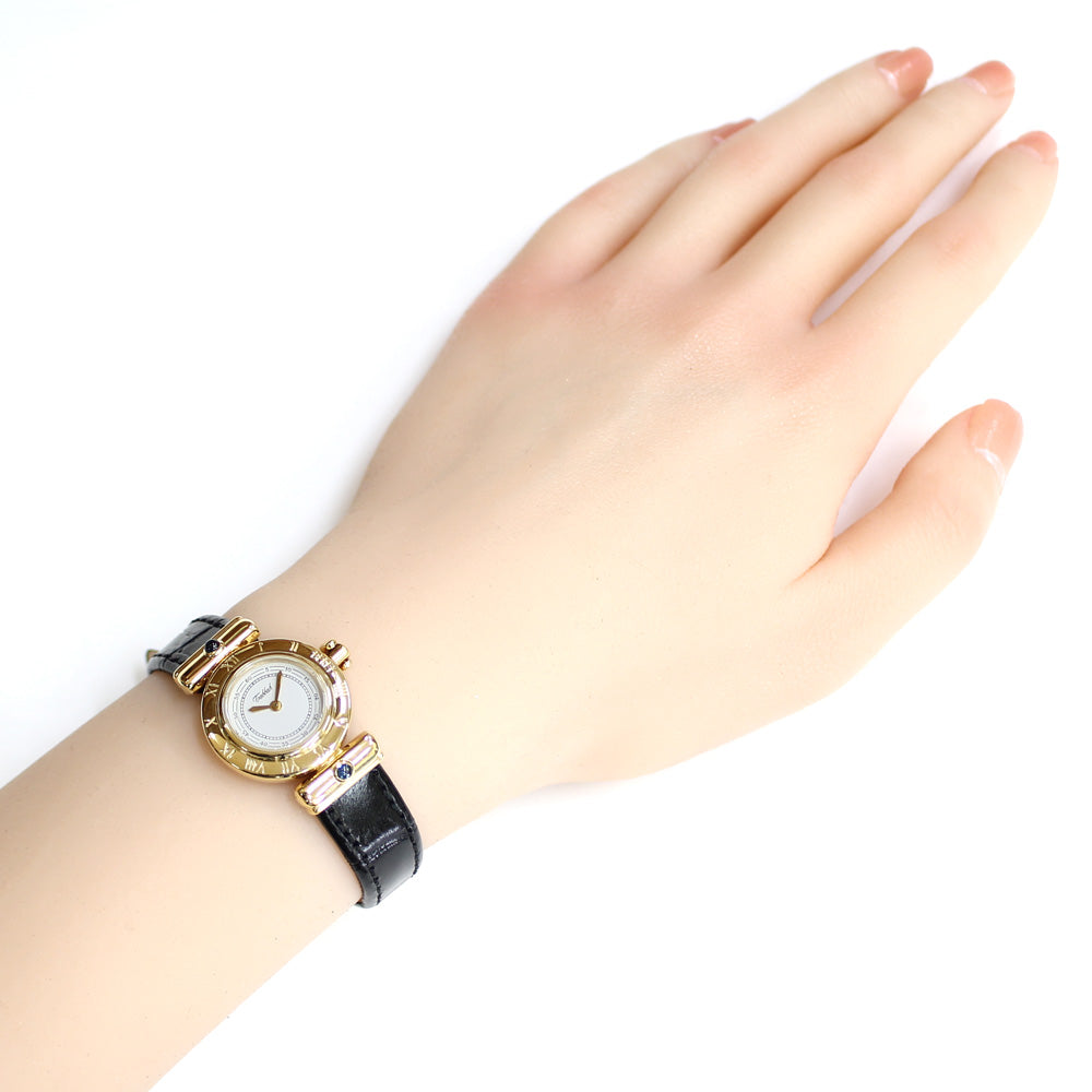 Tabbah BERET Watch, 18K Yellow Gold, Quartz, Women's, 1 Year
