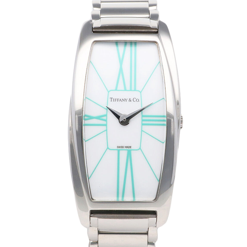 TIFFANY&Co. ティファニー ジェメア 腕時計 ステンレススチール Z6401.10.10A29A00A クオーツ レディース 1年保証 中古
